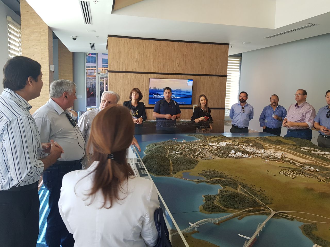 Visita ao projeto Panamá Pacífico