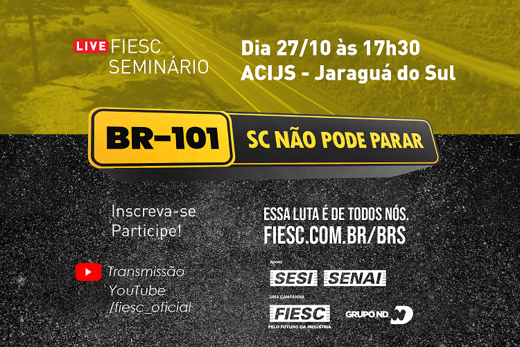 Seminário SC NÃO PODE PARAR - Região Norte-Nordeste, Planalto Norte e Vale do Itapocu