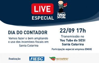 Programa Fundo Social em comemoração ao Dia do Contador