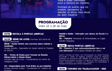 Semana da Indústria - Alto Vale do Itajaí e Serra Catarinense - 2022