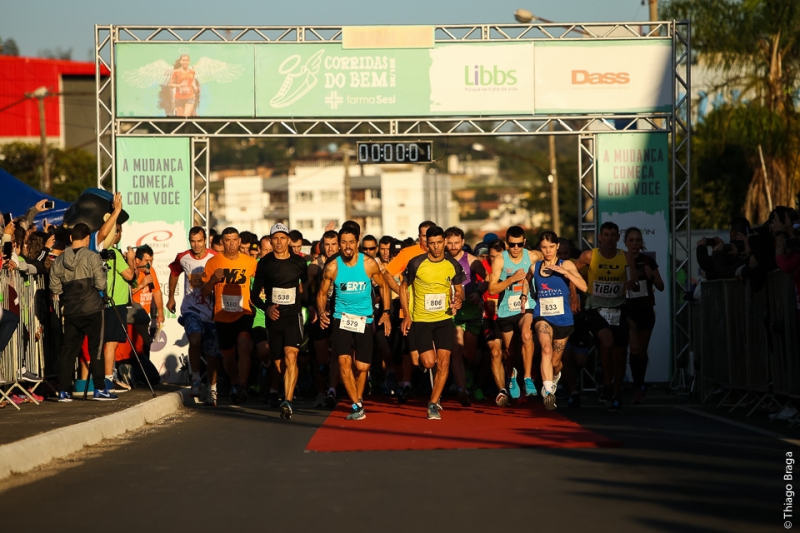 Corrida do Bem reúne 500 participantes em Tubarão
