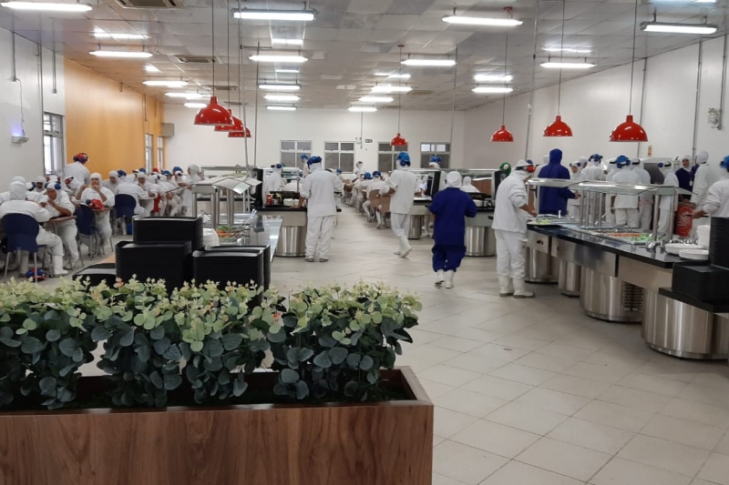SESI entrega restaurante corporativo em fábrica da BRF no Mato Grosso