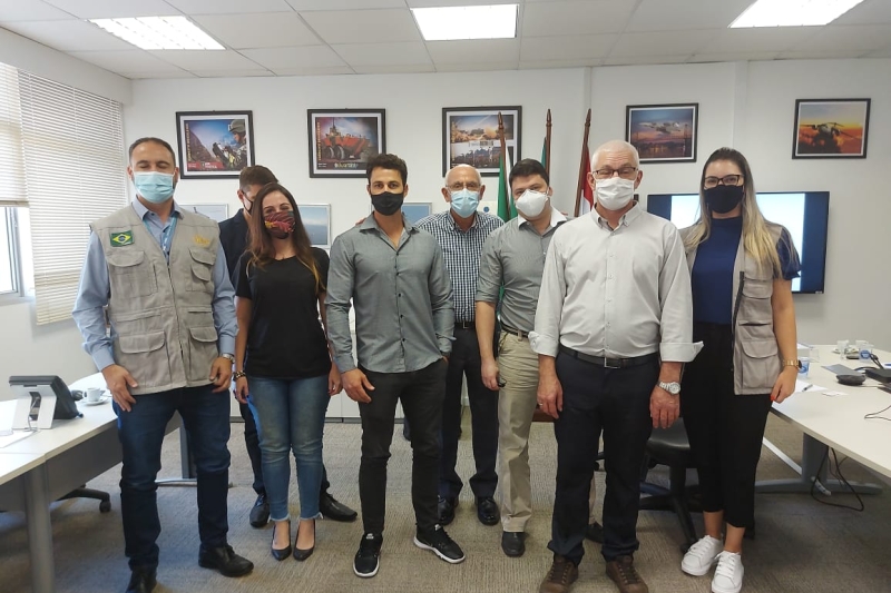 Visita a empresas de SC contou com o apoio do Comdefesa, da FIESC
