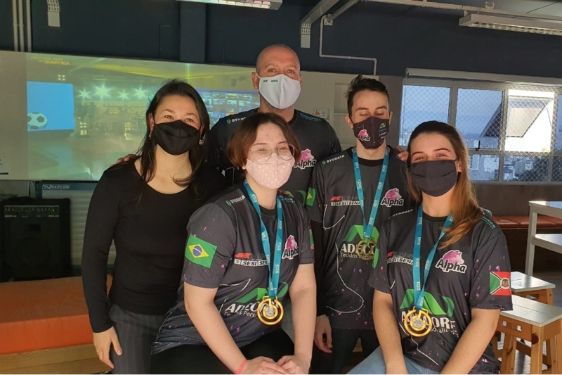 Equipe Alpha participou pela primeira vez e também garantiu vaga no mundial