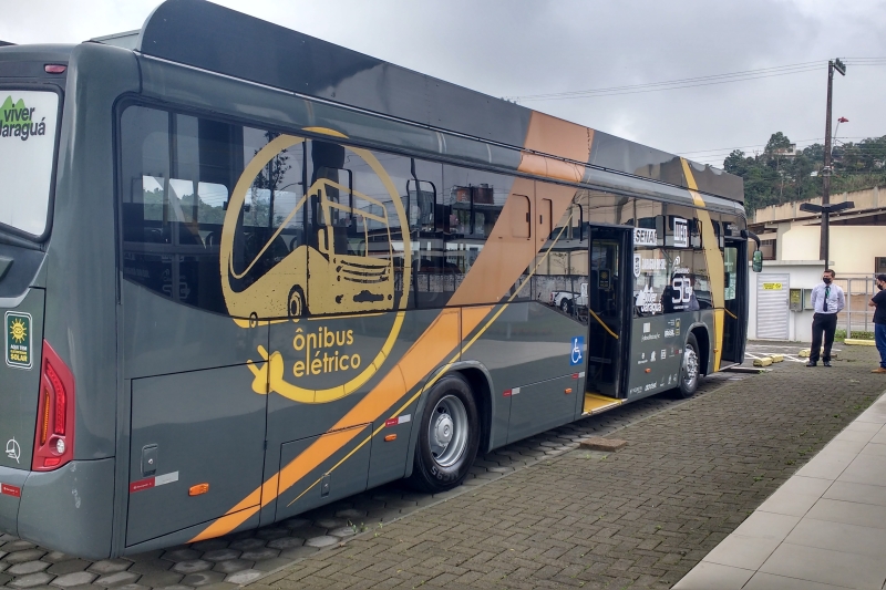 Ebus foi desenvolvido em parceria entre Weg e UFSC (foto: divulgação)