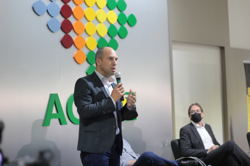 Vice-presidente regional da FIESC, Israel Marcon (Foto: Jonatan Mota)