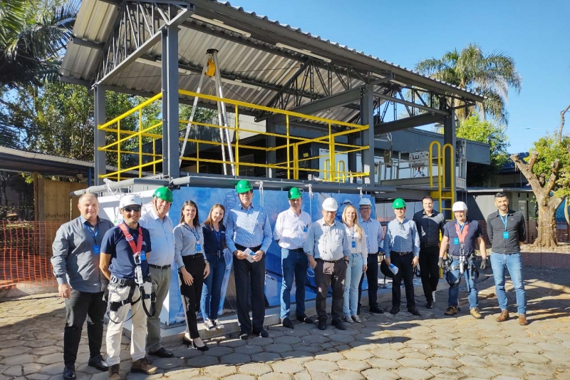 Plataforma em São Miguel do Oeste