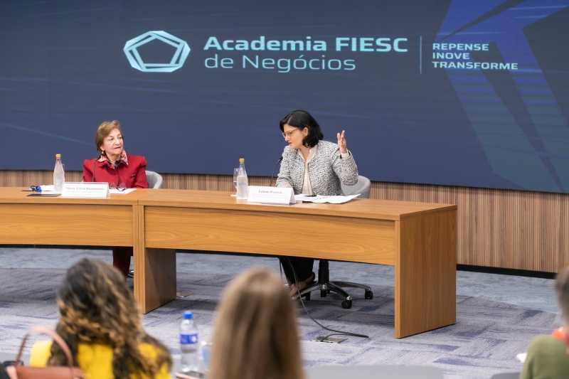 Maitê Bustamante (e) e Tatiana Prazeres (foto: Filipe Scotti)