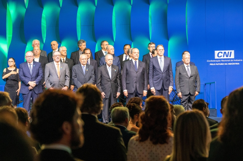 Industriais integram a diretoria eleita para o período 2023-2027. Foto: Gustavo Alcântara/CNI