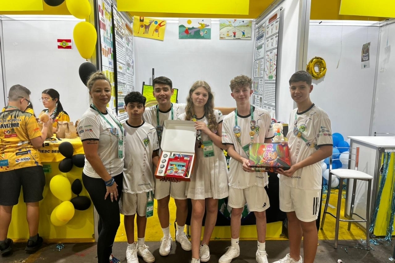 Equipe Agrorobots, de Concórdia, e o kit BIME