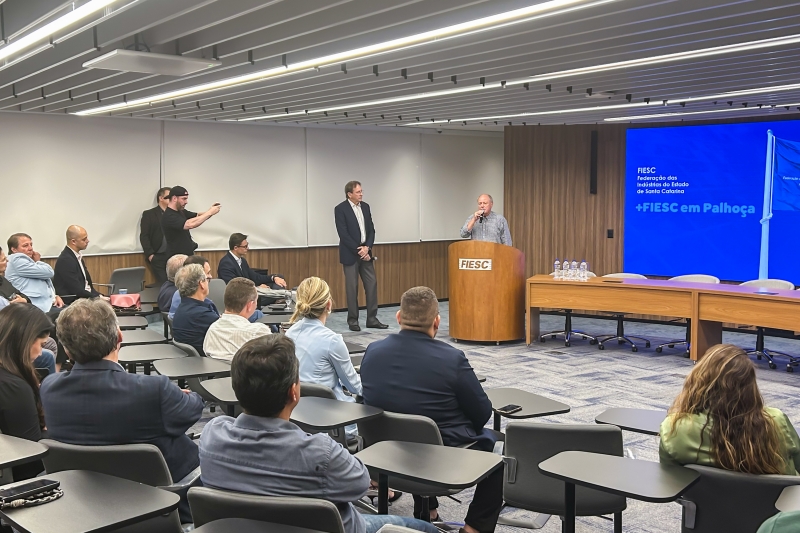 Encontro foi realizado na FIESC, em Florianópolis (foto: Dâmi Radin)