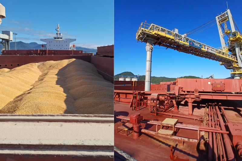 TESC cresce 20% em movimentação de cargas no 1º semestre de 2025